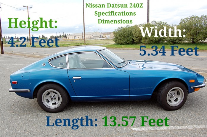 Nissan Datsun 240Z Specifications and Dimensions Photo
